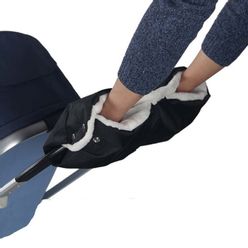 Winter Stroller Accessories Outdoor Windproof Stroller Gloves Newborn Baby Accessories Warme Hand Muff Soft Stroller Cover