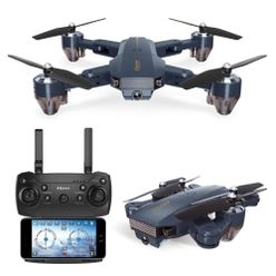 FQ777 FQ35 RC Drone WiFi FPV with 720P HD Camera Altitude Hold Mode Foldable Quadcopter RTF - 0.3MP with Battery