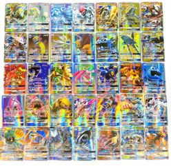 2020  Shining Vmax Pokemones Cards Game Battle Carte 60/100/120/200 Pcs GX EX MEGA Trading Cards Game Children Toy