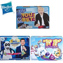 Hot Hasbro Don't Step In It Unicorn Best Friends Challenge Party Game Ellen's Games You Bet  Make Your Bets Novelty Kids Toys