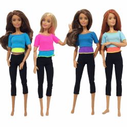 For Original Doll Girls Clothes Accessories Gymnastics Yoga Doll Christmas BirthdayToys for children Gift