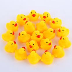 Baby Bath Toys Squeaky Sound Rubber Ducks Floating Swimming Animal Water Play Game Bath Ducks Toys For Children Gifts
