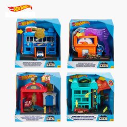 hot wheels Heavy Transport Vehicles  6 Layer Small Car Toy Scalable Storage Transporter Truck Boy Educational Toy