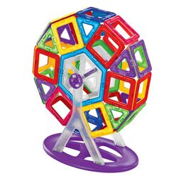 Big Size 46PCS Ferris Wheel Magnetic Blocks Model & Building Toys Magnetic Designer Constructor Toys For Children Gift