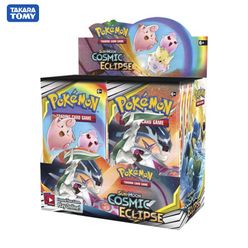 TAKARA TOMY 324Pcs  Pokemon Trading Card Collectibles Game Sun & Moon  (SM12)  Cosmic Eclipse Collect Game Cards Toys