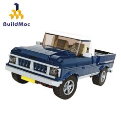 Buildmoc 30410 Particle MOC Cross Country Pickup Truck Model Assembly Toy Boy's Birthday Christmas Gift 10265