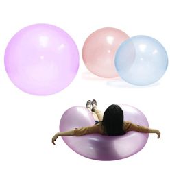 1pcs Outdoor Soft Bubble Ball Amazing Air Water Filled Blow Up Balloon Toy Fun Party Game Inflatable Toys For Children Gift