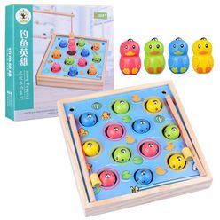 3D Fish Baby Kids Educational Toys Children Wooden Toys Magnetic Games Fishing Toy Game Kids Outdoor Funny Boys Girl Gifts