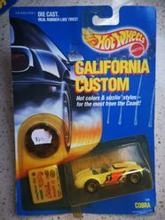 HOT WHEELS 1/64 CALIFORNIA CUSTOM  Collection Metal Die-cast Simulation Model Cars Toys