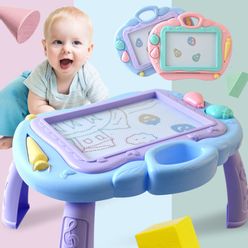 Multi-Function Magnetic Drawing Board Color Sketch Pad Kids Writing Table Graffiti Painting Toys for Children Gifts