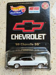 HOT WHEELS 1/64 69 Chevrolets SS Collection Metal Die-cast Simulation Model Cars Toys
