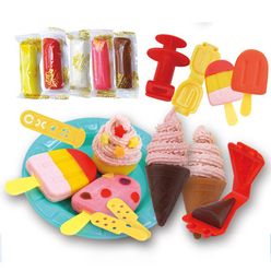 Kawaii Soft Polymer Modelling Clay Set DIY Playdough 3D Color Plasticine Clay Play Do Kit Educational Toy Gift For Children Kids
