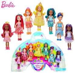 Original Barbie Dreamtopia Rainbow Cove Doll Mini World Barbie Dolls for Girls Birthday Fashion Toy for Girl Brinquedo Juguetes