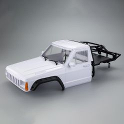 RC Car Cherokee Body Cab & Back-Half Cage 313mm Wheelbase for 1/10 RC Crawler Traxxas TRX4 Axial SCX10 90046 Redcat GEN 8 Scout