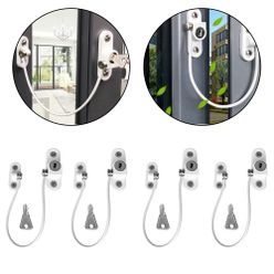 5 Pcs/lot Child Protection Baby Safety Window Protection Lock Child Safety Window Limiter Locks on the Windows Children's Castle