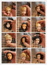 Original DSN Doll Head Accessories mulan Snow White Cinderella mermaid princess Toys