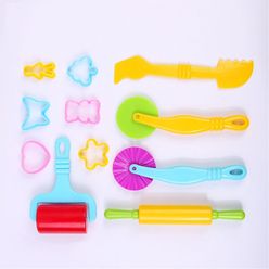 11Pcs Clay Sculpting Kit Plastic Polymer Modeling Clay Carved Tool For Shaping Play Dough Toys Set Plasticine Mold For Child DIY