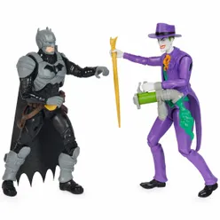 DC Adventures Batman vs The Joker 30cm Action Figures