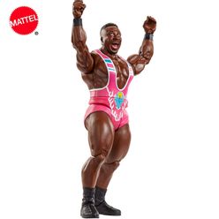 Mattel WWE Series The Big E. Langston Wrestlers Doll 6 Inch Action Figure Model Kids Toys Birthday Gift