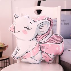 Nordic wind girl heart pig sofa pillow cushion cushion car living room bed office decoration baby pillow toy for kid gifts