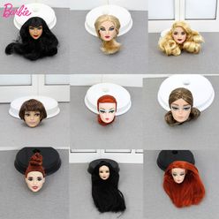 Original Limited One Pcs Doll Head Accessories Collection Fashion Hair American head Doll Gift DIY Toys for Children