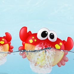 Bubble Crabs Baby Bath Toy Funny Bath Music Bubble Maker Pool Swimming Bathtub Soap Machine Toys For Children Kids Bubble Maker