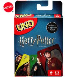 Mattel Games UNO Harry Potter Family Funny Entertainment Board Game Fun  Playing Cards Gift Box Uno Card Game