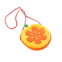 Baby Kids Plush Shoulder Bag Cute Cartoon Fruit Messenger Bag Kids Keys Coin Purse Minibag Plushie Toy Gifts