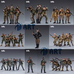 JOYTOY 1/18 Figure WWII Germany Wehrnacht Officer Soldiers Collectible Toy Military Model Christmas Gift