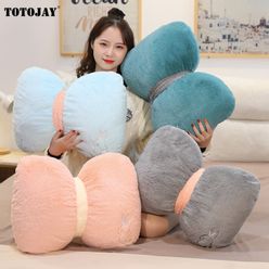 50CM Nordic Style Plush Bowknot Pillow Toys Lovely Soft Sleeping Cushion Sofa Bed Home Decor Birthday Gift for Lovers Girls