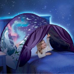 Kids Tents Baby Up Bed Tent Cartoon Snowy Foldable Playhouse Comforting At Night Sleeping Outdoor Camp Tipi for child
