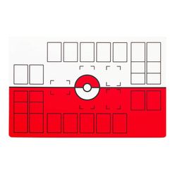Deluxe 2 Player Compatible Pokemon Stadium Mat Board Trading Cards Game Playmat 71*45cm Children Christmas Gift