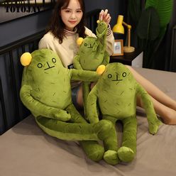Cartoon Korea Banana Man Plush Toys Healing Plush Plant Cactus Doll Stuffed Soft Pillow Cute Bag Pendant Room Decor Kids Gift