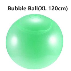 120cm Outdoor Blow Balloon balls Soft Squishies Air Water Filled Bubble Ball Blow Up Balloon Toy inflatable bath Balloon Toys