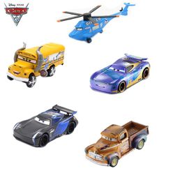 27 Styles 1:55 Disney Pixar Cars 3 Lightning McQueen Jackson Storm Smokey Diecast Metal Alloy Model Toy Car Gift For Children