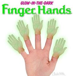 Cartoon Funny Finger Hands And Finger Feet Set Creative Finger Toys Of Toys Around The Small Hand Model Halloween Gift Toys