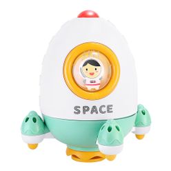1pcs Baby Bathing Toy Rotating Water Rotary Spraying Summer Beach Toys Playing Rocket Fountain Bathroom Toddler Toys