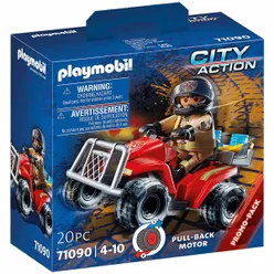 Playmobil 71090 City Action Fire Rescue Quad Set