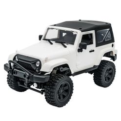 F1 1/14 4WD RC Cars 2.4G Radio Control RC Cars RTR Crawler Off-Road Buggy For Jeep Vehicle Model w/ LED Light Toys Gift For Kids