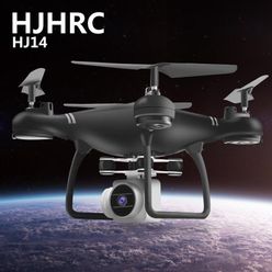 HJ14W 1080P Remote Control Quadcopter Wi-Fi Aerial Photography Drone HD Camera 200W Pixel UAV Gift Toy RC Helicopter