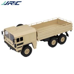 JJRC Q64 Rc Car 1:16 2.4G High Speed 12km/h 6WD Military Truck Off-Road Rock Crawler RTR Toy Gifts for Children