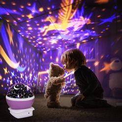 Luminous Star Moon Toys Table Lamp Night Ball Constellation Glow In The Dark toy Starry Sky Plastic Children Christmas gift -
