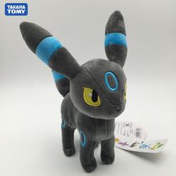 Takara Tomy Pokemon Lovely 23CM Juvenile Umbreon Version Evolution Toy Hobby Collection Doll Birthday Present Kawaii Gifts