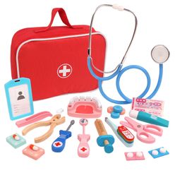 Kids Pretend Play Simulation Doctor Set Kit Role Play Classic Toys  Children Girls Classi Interesting Medical Themed Toys Gift