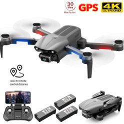 2021 NEW F9 GPS Drone 4K Dual HD Camera Professional Aerial Photography Brushless Motor Foldable Quadcopter RC Distance1200M