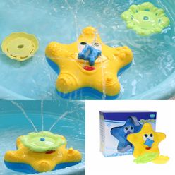 Baby Kids Bathroom Funny Water Starfish Electronic Bath Toys