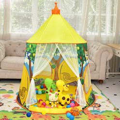 Toy Tents Adorable Owl Castle Playhouse Space Theme Foldable Little Prince And Princess Tent Sturdy Game House For Children Gift