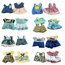 1:12 Forest animal family house 24 kinds of girl pretend doll accessories children simulation toy rabbit clothes miniature
