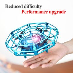 Mini Drone UFO Toys Infrared Sensing Control Hand Flying Aircraft Quadcopter Infraed RC Helicopter  Kid Toy