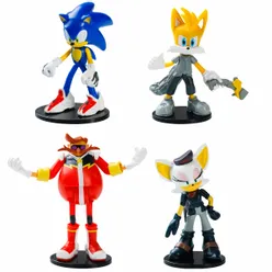 Sonic Prime 4 Figure Pack - Tails Nine and Rebel Rouge